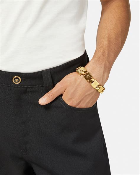 bracelet versace homme stanless